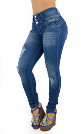 18022 Maripily Women's Butt Lifting Skinny Jean