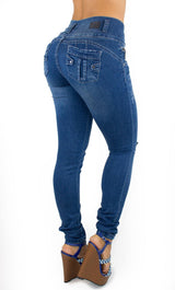 18022 Maripily Women's Butt Lifting Skinny Jean