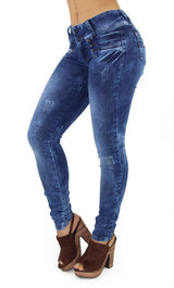 MRP18111 Maripily Women's Butt Lifting Skinny Jean