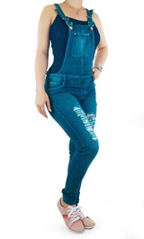 18826 Denim Jumpsuit Maripily Rivera - Pompis Stores