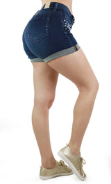 18828 Denim Short Women Maripily Rivera