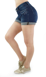 18828 Denim Short Women Maripily Rivera