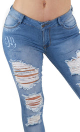 18849 Skinny Jeans Women Maripily Rivera