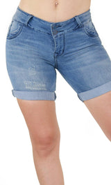 18869 Bermuda Jeans Women Maripily Rivera