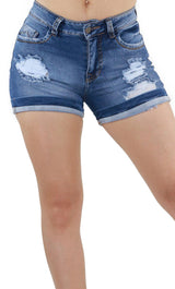 18872 Denim Short Women Maripily Rivera