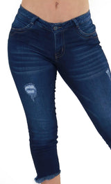 18914 Capri Skinny Jeans Women Maripily Rivera