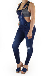 18941 Denim Jumpsuit Maripily Rivera