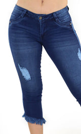 18979 Capri Skinny Jeans Women Maripily Rivera