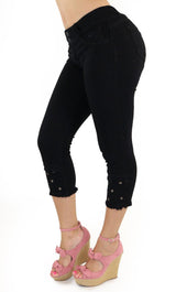 18995 Capri Skinny Jeans Women Maripily Rivera