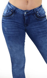 19004 Skinny Jeans Women Maripily Rivera