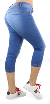 19025 Capri Skinny Jeans Women Maripily Rivera