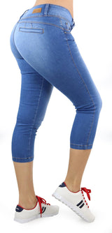 19025 Capri Skinny Jeans Women Maripily Rivera