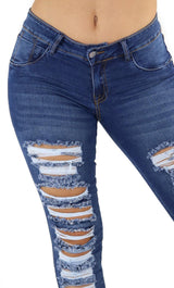 19033N Skinny Jeans Women Maripily Rivera