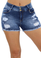 19461 Denim Short by Maripily Rivera