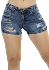 19621 Denim Short by Maripily Rivera