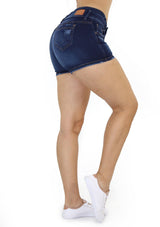19808 Denim Short by Maripily Rivera - Pompis Stores