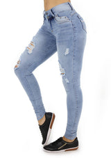19848L Skinny Jean by Maripily Rivera (Largo) - Pompis Stores