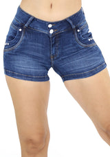 19876 Denim Short by Maripily Rivera - Pompis Stores