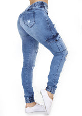 19969 Jogger/Cargo Jean by Maripily Rivera - Pompis Stores