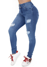 20808 Ripped Skinny Jean by Maripily Rivera