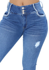 20847 Ripped Skinny Jean by Maripily Rivera