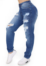 20852 Ripped Relax Fit Jean by Maripily Rivera