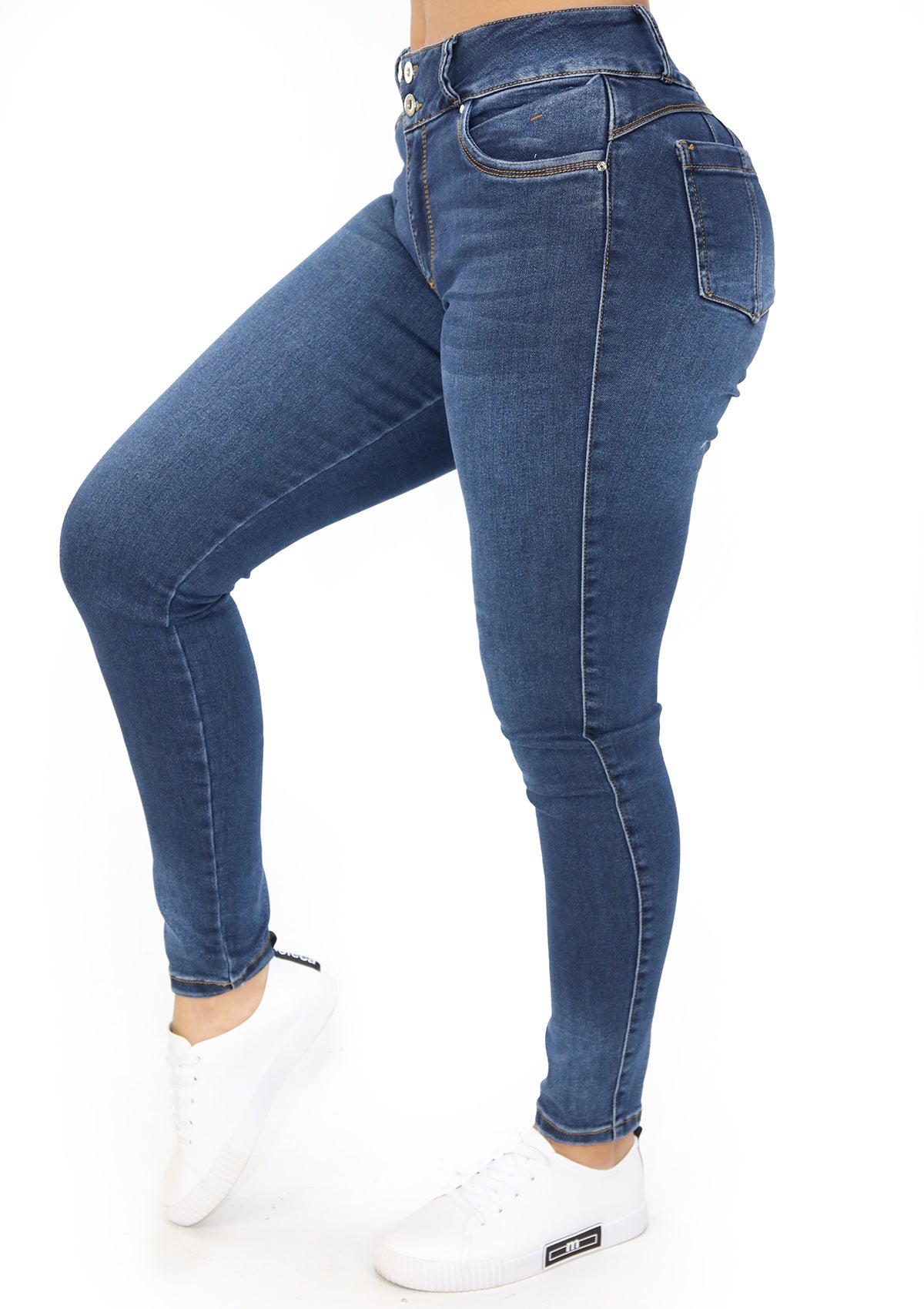 Plus Size Calcas Pisom 20854 Skinny Jean By Maripily Rivera