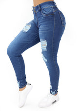20855 Ripped Skinny Jean by Maripily Rivera