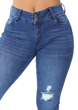 20872 Ripped Skinny Jean by Maripily Rivera