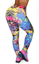 1034 Maripily Activewear Print Leggings
