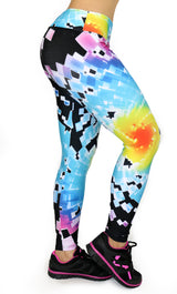 3006 Maripily Sportwear Print Leggings