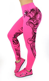 3023 Maripily Women's Activewear Print Legging