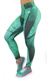 3038 Maripily Women Activewear Print Legging