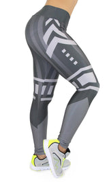 3053 Maripily Women Activewear Print Legging