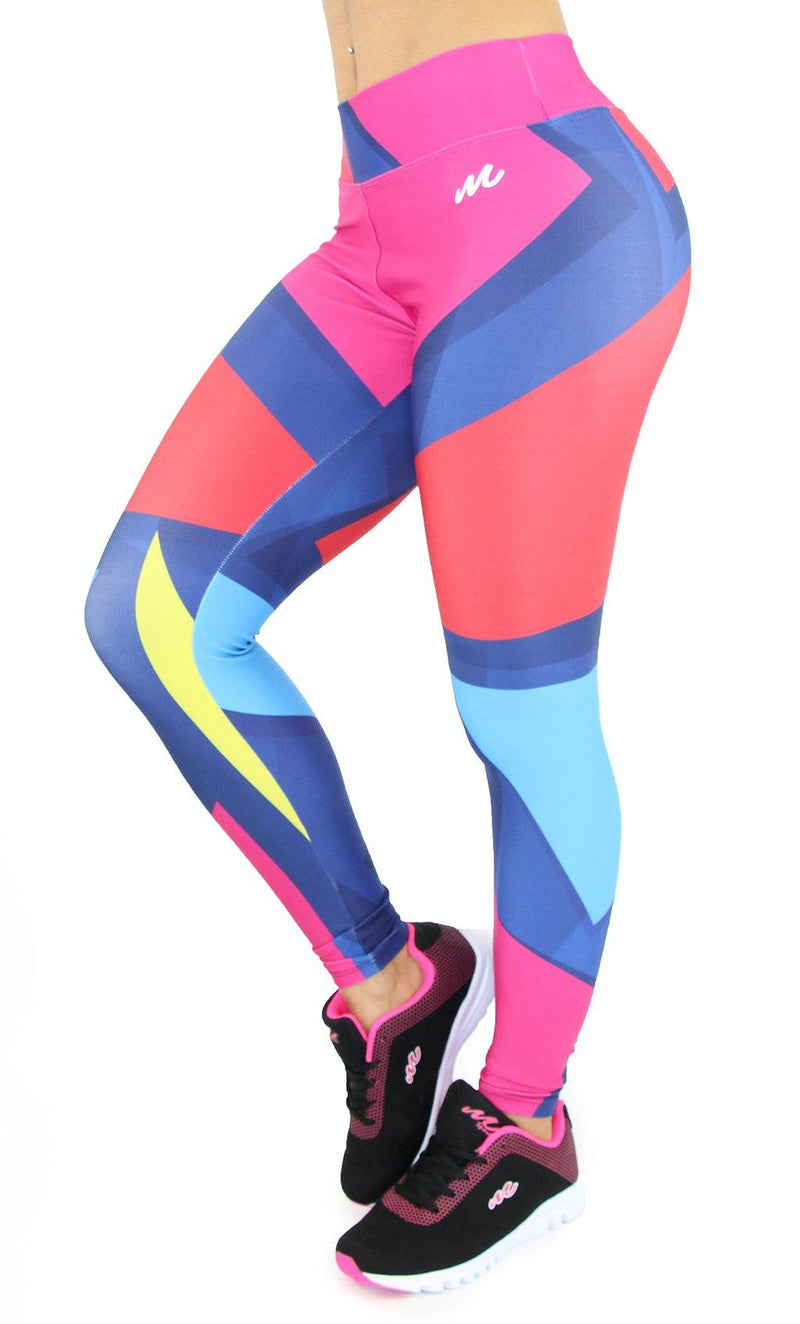 3056 Maripily Women Activewear Print Legging