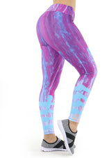 4001 Activewear Print Legging by Maripily Rivera - Pompis Stores