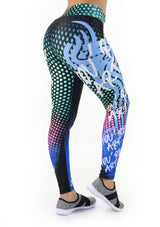 4002 Activewear Print Legging by Maripily Rivera