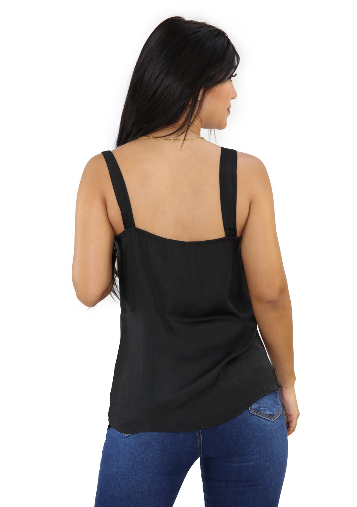 NZ-MT-110821 Black Blusa de Mujer