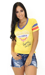 SC1020 Scarcha Mundial Shirt Women Colombia