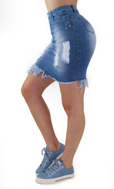 1084 Scarcha Women Skirt Denim