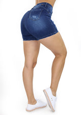 SC-1955 Ripped Short Jean by Scarcha