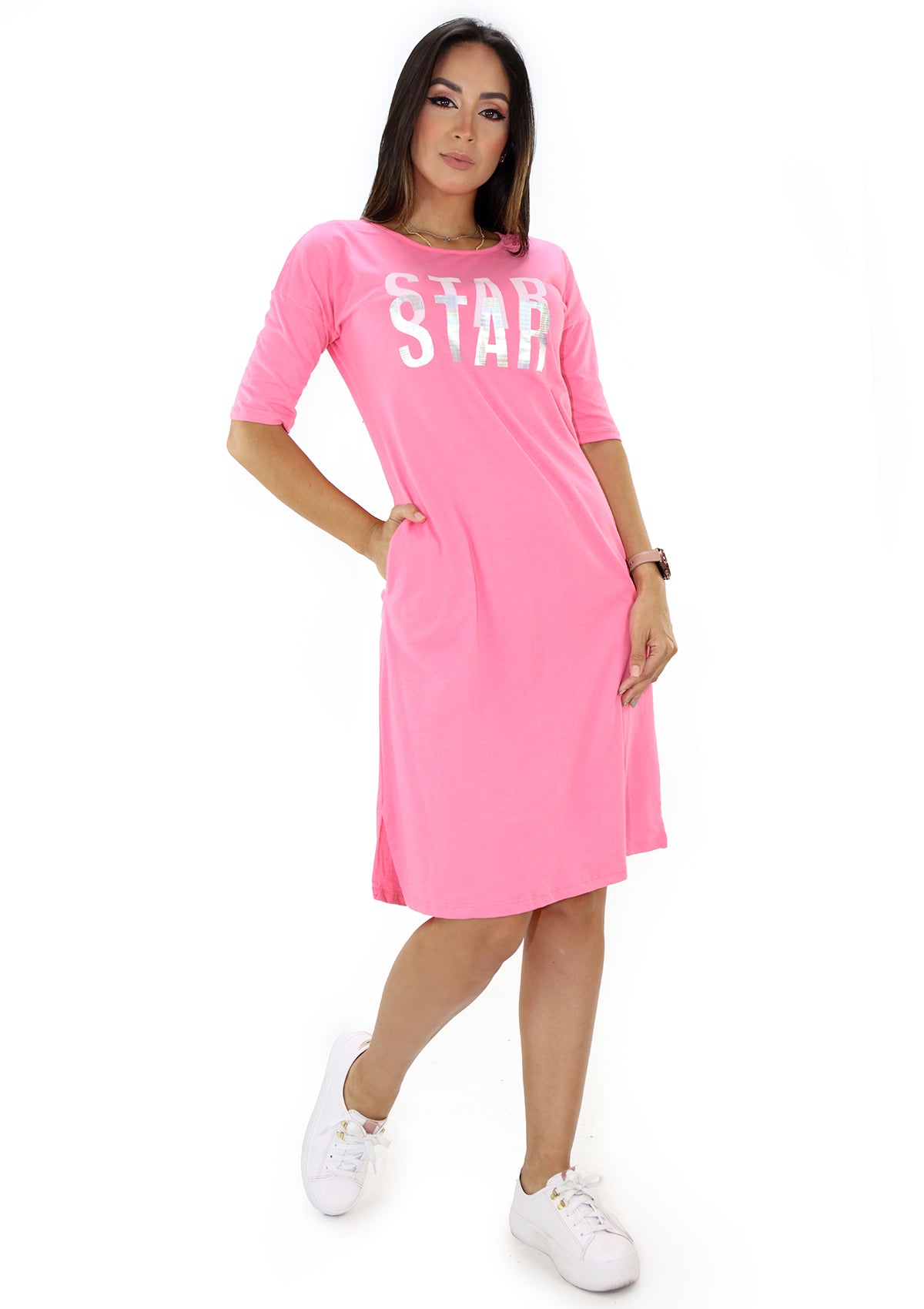 SC-5395 Pink Traje de Mujer by Scarcha