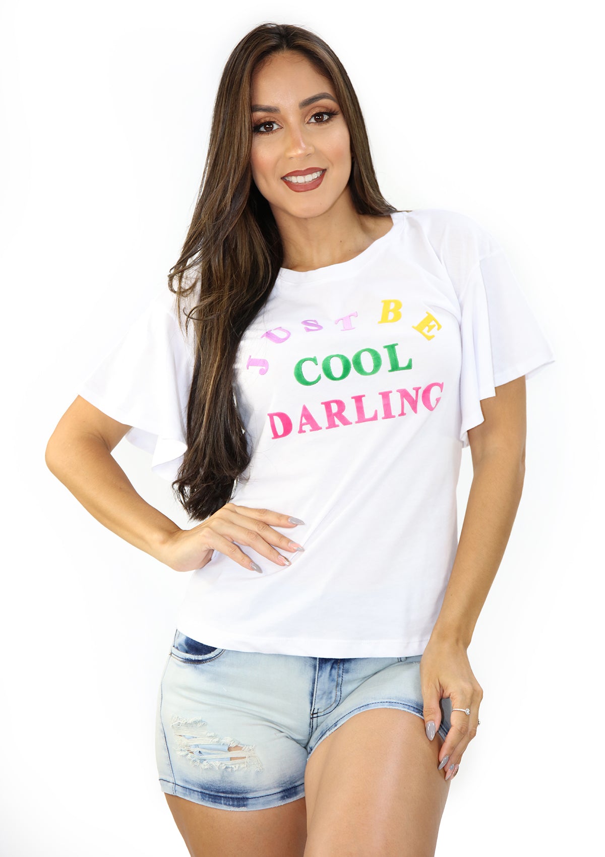 SC-5478 Just be Cool Darling TShirt de Mujer by Scarcha