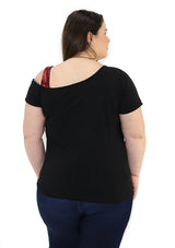 SC-MA-2199TX Blusa de Mujer Plus Size by Scarcha