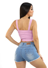 SUNT20 Top Corto de Mujer