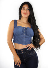 SUSLT1020 Crop Top de Mujer