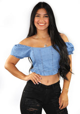 SUSLT1026 Crop Top de Mujer