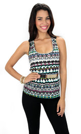 3697 Peplum Back Crop Top Trendy by Keila Hernández - Pompis Stores