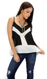 3715 Chiffon Tank Trendy by Keila Hernández - Pompis Stores