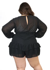 5422 Romper de Mujer Plus Size